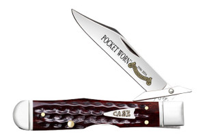 Case - Case 55236 Cheetah Cub Pocket Worn Mahogany Bone