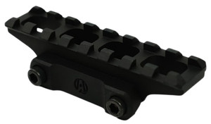 Armaspec ARM631BLK Optic Riser ELEV8 iBeam 9 Slot Black AluminumSteel Compatible w Picatinny Mounted Optics or Accessories