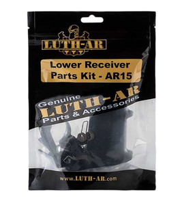 Luthar LRPK1 Lower Receiver Parts Kit AR15 .223 Rem5.56 NATO Black