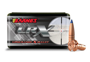 Barnes Bullets 32472 25Cal 117gr LRX Boat Tail 50 Per Box10 Case