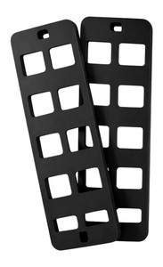 Mtm - Mtm Acdc50mp Crate Molle Panel 2pk Blk