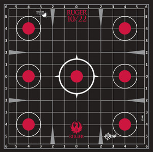 Allen - Allen 27991 Ruger Splsh Adhesive Trgt Kit 1022