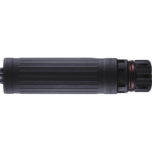 Dead Air Defense CT5P Patrol Suppressor 6mm/5.56 w/Keymo Gov BLK & DA115GOV 1/2x28Keymicro - CT5PKMBLK