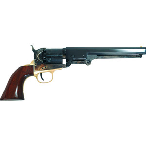 Cimarron 1851 Navy Oval Black Powder Revolver 36 Cal. 7.5 in. Blued Case Hardened 6 Shot - CA000