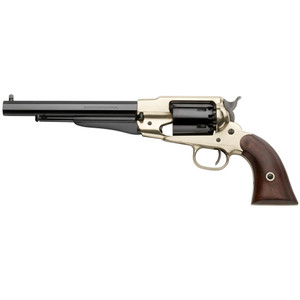 Pietta 1858 New Army Blackpowder Revolver .44 Cal 7.5 in. Brass Frame/Blued Brl&CYL+ CYL 6rd - PF58BR448+1