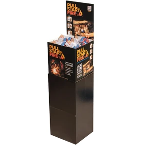 Pull Start Fire Floor Display 72ct Shipper - 77900