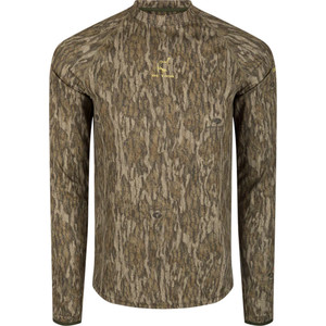 Drake Ol' Tom Mens Early Bird LS Performance Crew MO Bottomland Large - OT0009-006-3