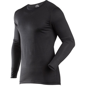 ColdPruf Classic Merino Crew Baselayer Black XL - 88AXLBK