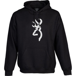 Browning Buckmark Hoodie Black Large - 5030019903