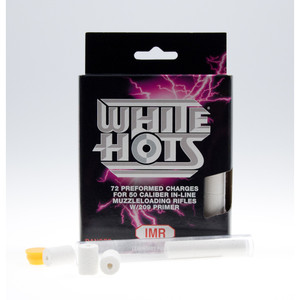 IMR White Hots Powder Pellets .50 cal. 50 gr. 72 pk. HAZMAT - WHP50