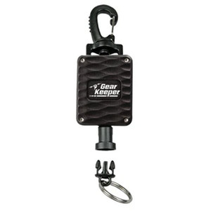 Gear Keeper Premium Aluminum Small Gear Retractor Black - RT4A-0044-B
