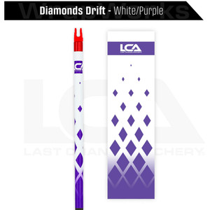 Last Chance WrapWorks Stock Diamonds Drift White/Purple Precision Fixed Standard - WWS-S-FS-DMDWHPU