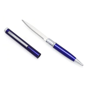 CobraTec Pen Knife Fixed Blade Blue - BLUPK