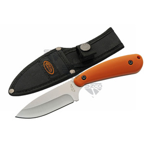 SZCO Orange Trailing Point Skinner Knife 7 in. - 211599-OR