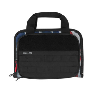 Allen Victory Series Double Tactical Soft Handgun Case 9" Flag Black - 1122
