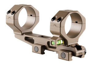 RPM Bravo 34mm Cantilever Mount (1.50'') With Co-Linear Bubble Level FDE - BC-34150-FDE