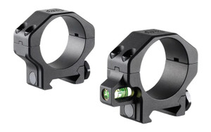 RPM Precision 30mm Low (.885'') Scope Rings with Co-linear Bubble Level - CLR-30885