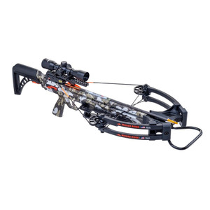 TenPoint Wicked RIdge Warrior 400 Crossbow Peak Camo with Scope - WR26015-4555