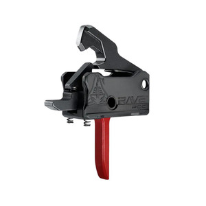 Rise Armament Rave PCC Single Stage Rifle Trigger 3.5 lb Flat Red - T017F-PCC-RED