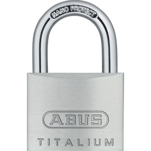 Abus Usa - Abus 64 Series 64ti/40c Kd Titalium - Steel Shackle - 65977
