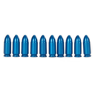 A-zoom - Pistol Metal Snap Caps - Blue Value Pack - 9mm Luger 10/pk - 15316