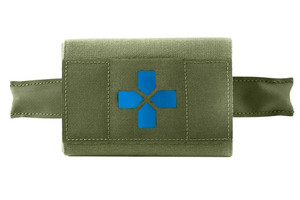 Blue Force Gear - Micro Trauma Kit Now! Complete Kit - Ranger Green, Molle, Essentials Supplies - HW-TKN-MTKN-ESS-RG