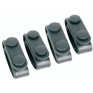 Blackhawk! - Molded Belt Keepers (set Of 4) - Black - 44B300BK