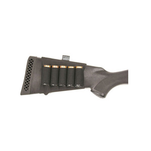 Blackhawk! - Buttstock Shell Holder - Black, 5/rd - 74SH02BK