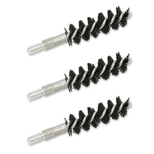 Bore Tech - 3/pk Nylon Pistol Brush .357 / .38 Cal / 9mm 8/32 M Thr - BTNP-38-003