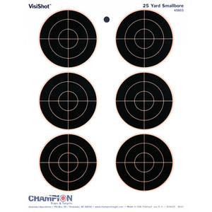 Champion - Visishot Targets - 3" Circle, 10/pk - 45803