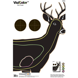 Champion - Visicolor Targets - Deer, 10/pk - 45823