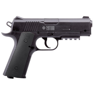Crosman - 1911 Bb Co2 Air Pistol - Black, 177 Cal, 20/rd, 480 Fps - 40001