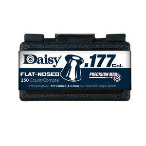 Daisy  - Precisionmax Pellets - 177 Cal, Flat Nose, 250/ct - 990257-512