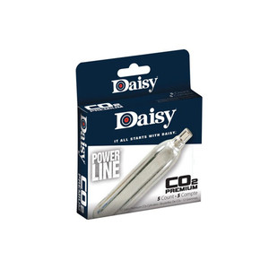 Daisy  - Powerline Premium Co2 Cylinders - 12 Gram, 5/ct - 997580-611