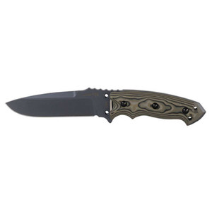 Hogue - Ex-f01 Fixed Blade Knife - Plain Edge, Drop Point, 5.5" - 35178