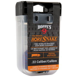 Hoppe's - Boresnake Den With Case & T-handle - Pistol .22 Caliber - 24000D