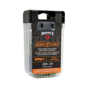 Hoppe's - Boresnake Den With Case & T-handle - Rifle .308-.30 Caliber - 24015D