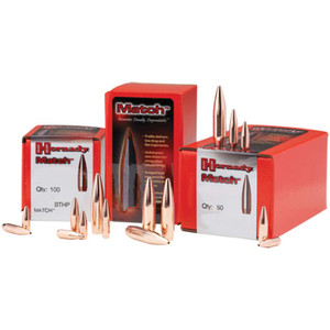 Hornady - Match Bullets - 22 Caliber, Bthp, .224, 68 Grain, 100/bx - 2278