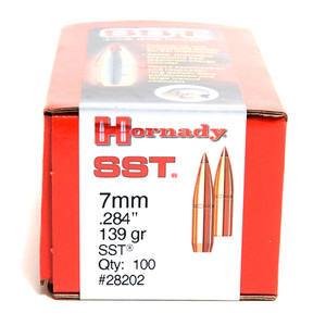 Hornady - Sst Super Shock Tip Bullet - 7mm .284", 139 Gr, 100/bx - 28202