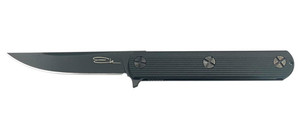 Ka-bar - Ek Folder - Black, Drop Point, Plain Edge, 4" Blade - EK201