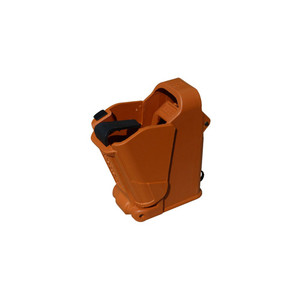 Maglula Ltd. - Uplula Universal Pistol Magazine Loader - Brown/orange, 9mm - .45 Acp - UP60BO