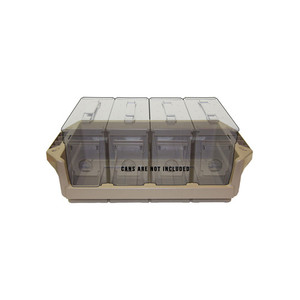 Mtm Case-gard - Metal Ammo Can Tray - 30 Cal. - Dark Earth - MAC30