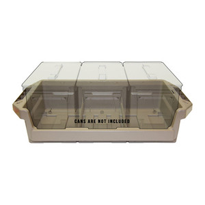 Mtm Case-gard - Metal Ammo Can Tray - 50 Cal. - Dark Earth - MAC50