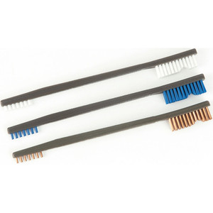 Otis Technologies - 3 Pack Ap Brushes (nylon/blue Nylon/bronze) - FG-316-3-NBBZ