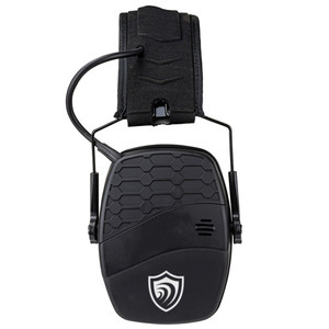 Otis Technologies - Earshield Ranger Electronic Earmuff - Black, 22db Nrr, Bluetooth - FG-ES22B-BK