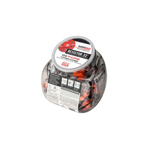 Radians - Foam Earplugs - 100 Uncorded Pairs In Dispenser Jar - 32db - FP8000RD/100