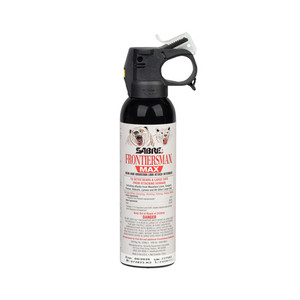 Security Equipment - Frontiersman Max Bear & Mountain Lion Spray - 7.9oz, 40' Range - FBADX-03