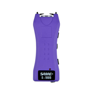 Security Equipment - Mini Stun Gun 600k With Holster - Purple - S-1005-PR