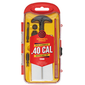 Shooter's Choice - Pistol Cleaning Kit - .40 Cal - SHF-SRK-40