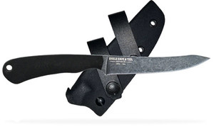Shield Arms - Nimrod Acid Washed - Black G10, Plain Edge, 4.38" Blade - SKT-NIMROD-ACID-BLKG10